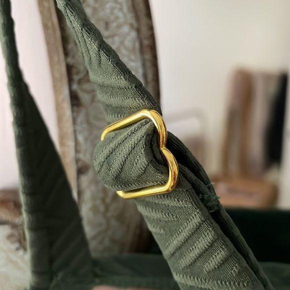 Kona Sol Women’s Green Puckered One Piece High Coverage Bathing Suit NEW 16W - Picture 14 of 14